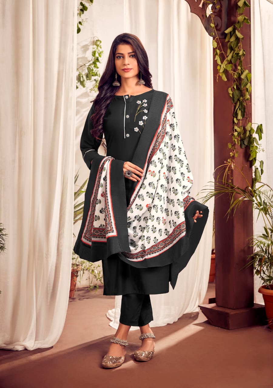 Nagma Vol 1 By Vardan Jam Cotton Kurti With Bottom Dupatta Wholesale Clothing Suppliers In India